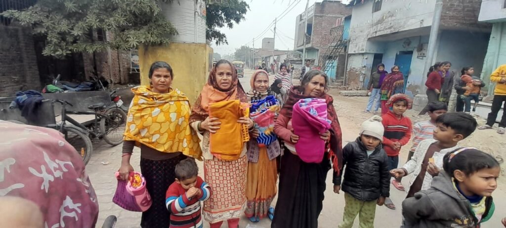 Blanket Distribution β Wrapping the Needy in Warmth Blanket Distribution