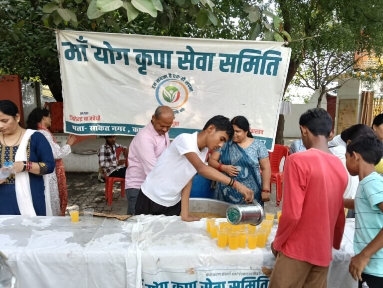 🍹 Sharbat Distribution – Sweet Relief in the Summer Heat