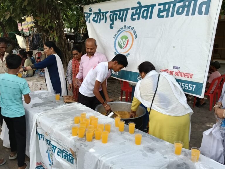 🍹 Sharbat Distribution – Sweet Relief in the Summer Heat