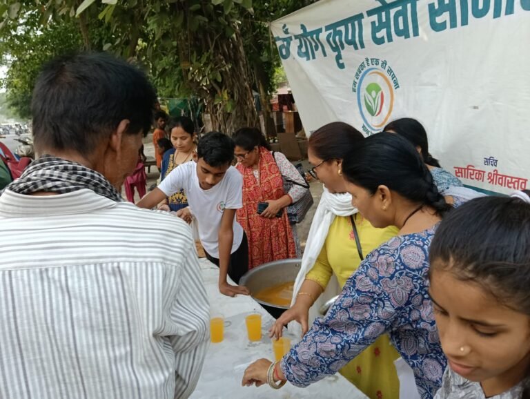 🍹 Sharbat Distribution – Sweet Relief in the Summer Heat
