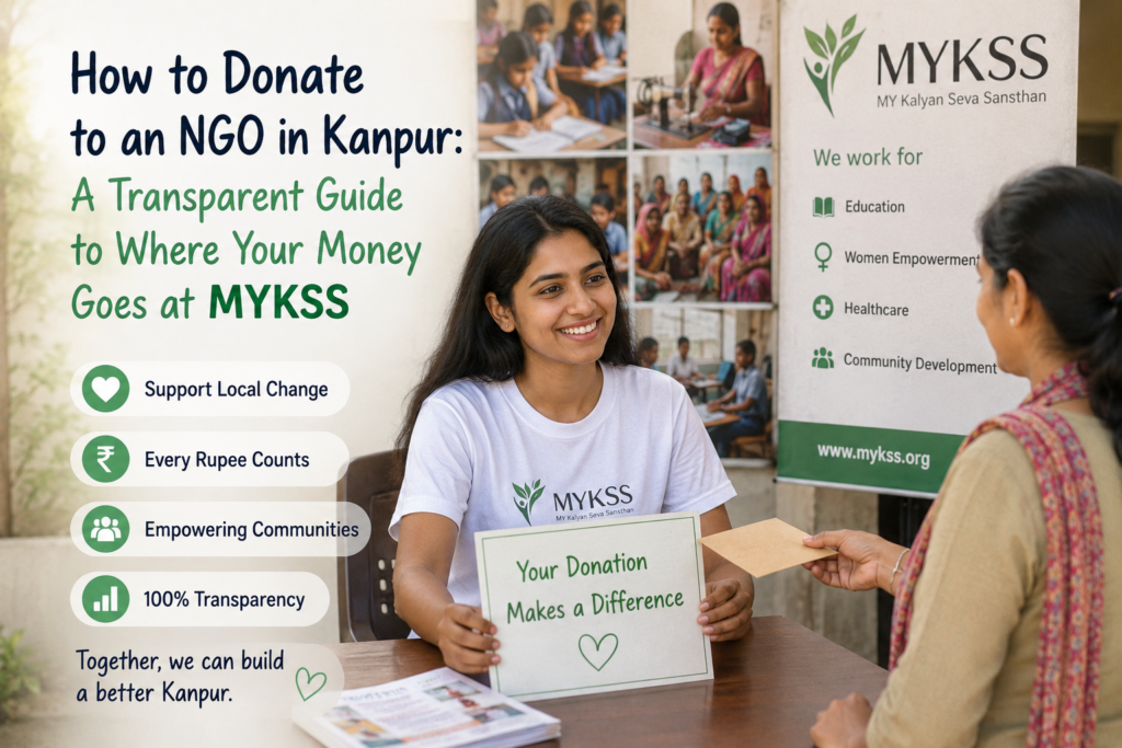 How to Donate to an NGO in Kanpur: A Transparent Guide to Where Your Money Goes at MYKSS
